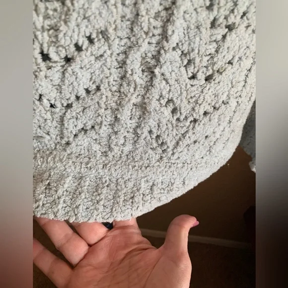 Sigrid Olsen Baby Blue Button Front Cardigan - Picture 7 of 9